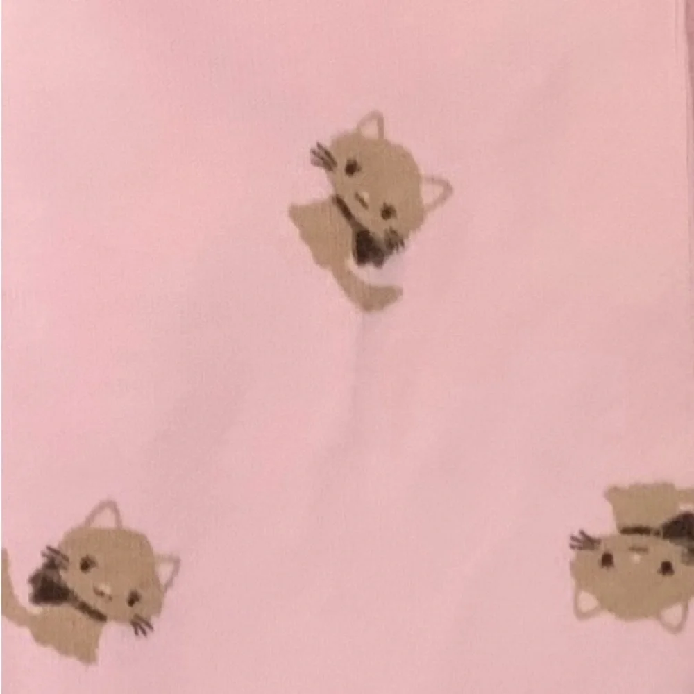 Gymboree Kitty Glamour Leggings Lot-Pink and Brown-Size 18-24 Months Cotton